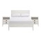 Alaterre Furniture Windsor 3-Piece Set with Panel Full Bed and 2 Nightstands, White ANWI2131R4 - alternate 3